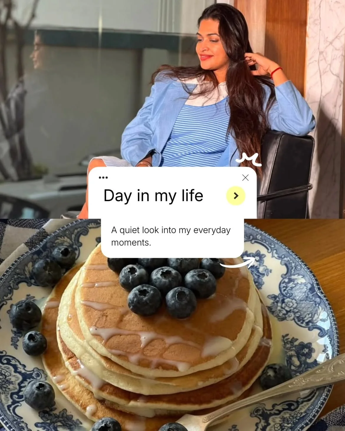Day in My Life · Everyday Moments & Mindful Routines - Slide 1